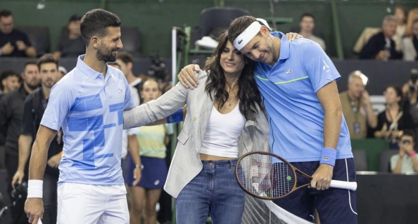 Del Potro se despidió del tenis con una emotiva exhibición frente a Djokovic