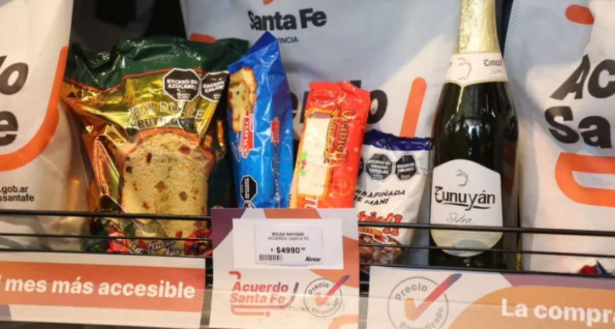 Presentan una canasta navide&ntilde;a a precios promocionales