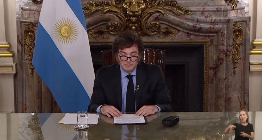 Javier Milei celebrar&aacute; su aniversario de gesti&oacute;n con una cadena nacional 