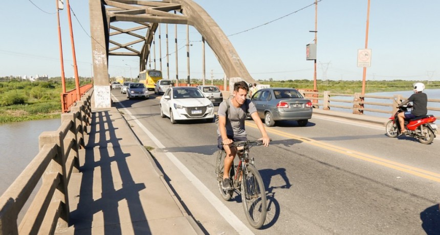 Se habilit&oacute; el tr&aacute;nsito por el Puente Carretero