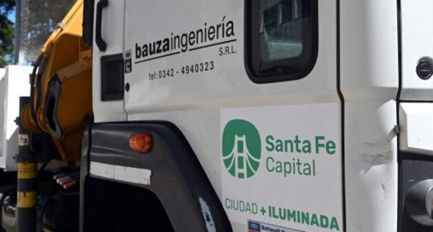 Plan de alumbrado: los primeros trabajos comenzar&aacute;n en enero en 13 barrios de Santa Fe