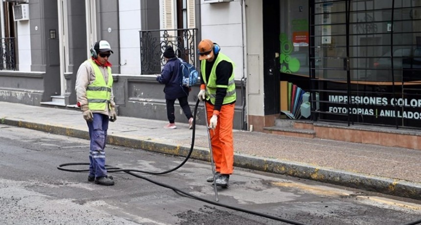 Trabajos de bacheo previstos para esta semana en la ciudad de Santa Fe