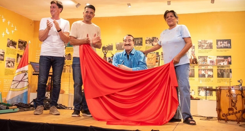 Se inauguró una escultura que rinde homenaje a “Chiquito” Uleriche